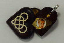 Load image into Gallery viewer, 4761 Double Infinity Illusionist Locket Coco Bolo Wood