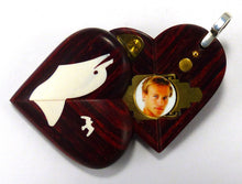 Load image into Gallery viewer, 5636 Defective Thin Sail Boat - Dolphin Illusionist Locket