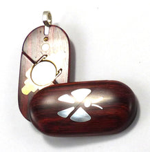 Load image into Gallery viewer, 5653 Thin Silver Butterfly Illusionist Locket