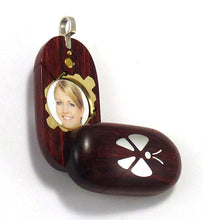 Load image into Gallery viewer, B254 Cremation Ash Silver Butterfly Locket With Secret Compartments