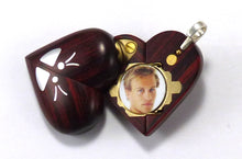 Load image into Gallery viewer, B255 Cremation Ash Silver Butterfly Locket With Secret Compartments