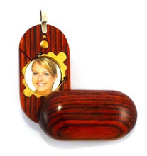 Load image into Gallery viewer, 2644 Slim No Image Wood Illusionist Locket