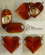 Load image into Gallery viewer, 2644 Slim No Image Wood Illusionist Locket