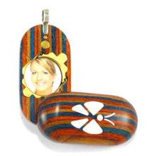 Load image into Gallery viewer, 3688 Slim Unique Wood Illusionist Locket