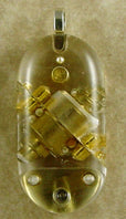 Load image into Gallery viewer, 4051 Thin Clear Acrylic Illusionist Locket
