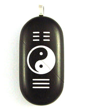 Load image into Gallery viewer, 4971 Natural Yin Yang Ebony Wood Illusionist Locket