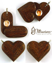 Load image into Gallery viewer, 5052 Natural Camelthorn Wood Illusionist Locket
