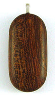 5052 Natural Camelthorn Wood Illusionist Locket