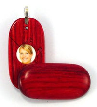 Load image into Gallery viewer, 5069 Natural Wood Illusionist Locket