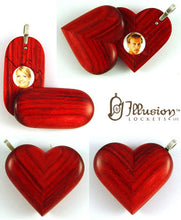 Load image into Gallery viewer, 5069 Natural Wood Illusionist Locket