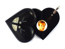 Load image into Gallery viewer, 5408 Natural Ebony Wood Illusionist Locket
