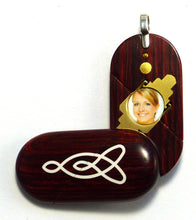 Load image into Gallery viewer, 0027 Thin Celtic Knot Illusionist Locket