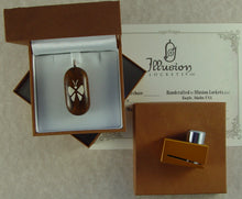 Load image into Gallery viewer, B204 White Butterfly Coco Bolo Illusionist Locket With Secret Compartments