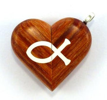 Load image into Gallery viewer, 4123 Thin Cross Locket That Transforms Into Christian Fish Illusionist Locket