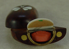 Load image into Gallery viewer, B232 Clear Acrylic Cremation Ash Secret Compartment Illusionist Locket