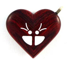 Load image into Gallery viewer, 0005 Thin Butterfly Illusionist Locket Rosewood Burgundy
