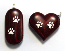 Load image into Gallery viewer, 0028 Thin Dog Cat Paw Print Illusionist Locket