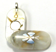 Load image into Gallery viewer, 3944 Thin Silver Butterfly Illusionist Locket
