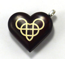 Load image into Gallery viewer, 4761 Double Infinity Illusionist Locket Coco Bolo Wood
