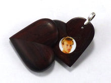 Load image into Gallery viewer, 5134 Natural Coco Bolo Wood Illusionist Locket
