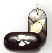 Load image into Gallery viewer, 5785 Silver Butterfly Kingwood Illusionist Locket
