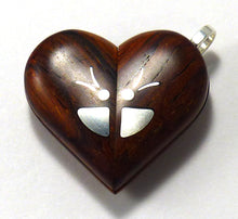 Load image into Gallery viewer, 5787 Silver Butterfly Coco Bolo Wood Illusionist Locket
