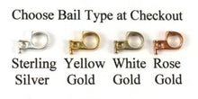 Load image into Gallery viewer, 5737 Amboyna Burl Wood Illusionist Locket With 14 ct Gold Bail
