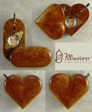 Load image into Gallery viewer, 1902 Thin Narra Wood Illusionist Locket
