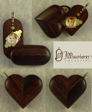 Load image into Gallery viewer, 4842 Thin Coco Bolo Wood Illusionist Locket
