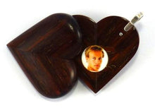 Load image into Gallery viewer, 4921 Natural Coco Bolo Wood Illusionist Locket
