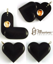 Load image into Gallery viewer, 5050 Natural Ebony Wood Illusionist Locket
