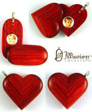 Load image into Gallery viewer, 5069 Natural Wood Illusionist Locket
