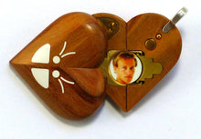 Load image into Gallery viewer, 5308 Thin Olive Wood Illusionist Locket
