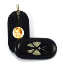 Load image into Gallery viewer, 5408 Natural Ebony Wood Illusionist Locket
