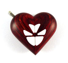 Load image into Gallery viewer, B020 Cremation Ash Butterfly Locket With Secret Compartments Rosewood Burgundy
