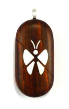 Load image into Gallery viewer, 0002 Thin Butterfly Illusionist Locket Lighter Coco Bolo Wood
